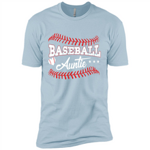 Load image into Gallery viewer, Baseball Auntie Softball Auntie Funny Gift For Mother’s Day - Premium Short Sleeve T-Shirt
