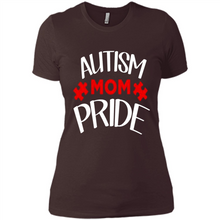 Load image into Gallery viewer, Autism mom pride Mother’s Day - Ladies' Boyfriend T-Shirt