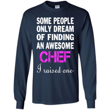 Load image into Gallery viewer, CHEF’S MOM Mother’s Day Gift ideas Funny - Long Sleeve T-Shirt