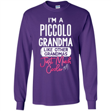 Load image into Gallery viewer, Cool Mothers Day T-Shirt Piccolo Grandma - Long Sleeve T-Shirt