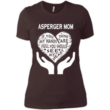 Load image into Gallery viewer, Asperger Mom Mother’s Day - Ladies' Boyfriend T-Shirt