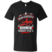 Load image into Gallery viewer, A Gram-Cracker’s Love Feels like nobody else’s Mother’ Day - Men&#39;s V-Neck
