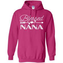 Load image into Gallery viewer, Blessed Nana Christmas Mother’s Day Birthday Grandma - Hoodie