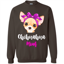 Load image into Gallery viewer, Chihuahua Mom With Purple Hairpin Funny mother’s day Gift For Dog Lovers - Sweatshirt
