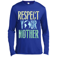 Load image into Gallery viewer, Earth Day Shirt Respect Your Mother Vintage - Canvas Long Sleeve T-Shirt