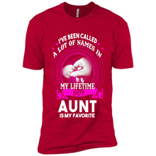 Load image into Gallery viewer, Aunt Is My Favorite Name Sweatshirt Mother’s Day Best Gift - Premium Short Sleeve T-Shirt