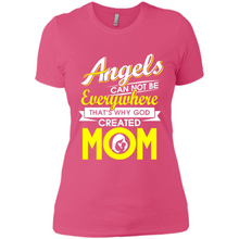 Load image into Gallery viewer, Angel Mom Tee 2019 Happy Mothers Day - Ladies' Boyfriend T-Shirt