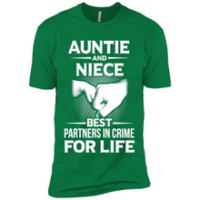 Load image into Gallery viewer, Aunt And Niece – Best Partners In Crime For Life, Best mother’s day - Premium Short Sleeve T-Shirt