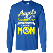 Load image into Gallery viewer, Angel Mom Tee 2019 Happy Mothers Day - Long Sleeve T-Shirt