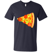 Load image into Gallery viewer, Dad Son Pizza Piece Funny Matching Family Shirt Mother Day - Men's V-Neck