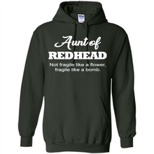 Load image into Gallery viewer, Aunt Of Redhead Definition Funny For Aunt On mother’s day - Hoodie