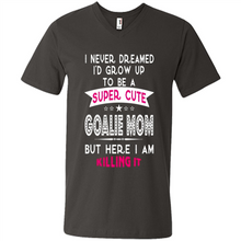 Load image into Gallery viewer, A Super cute Goalie Mom Mother’s Day Gift ideas Funny - Men's V-Neck