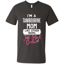 Load image into Gallery viewer, Cool Mothers Day T-Shirt Tambourine Mom - Men's V-Neck