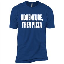 Load image into Gallery viewer, Adventure Then Pizza Junk Food Lover Foodie T-Shirt Mother’s Day Gift ideas - Premium Short Sleeve T-Shirt