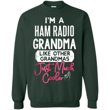 Load image into Gallery viewer, Cool Mothers Day T-Shirt Ham Radio Grandma - Sweatshirt