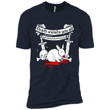 Load image into Gallery viewer, Death Awaits You All With Big Pointy Teeth - Premium Short Sleeve T-Shirt