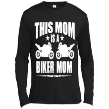 Load image into Gallery viewer, BIKER MOM Mother’s Day - Canvas Long Sleeve T-Shirt
