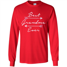 Load image into Gallery viewer, Best Grandma Ever Shirt Tribal Arrows Mother’s Day - Long Sleeve T-Shirt