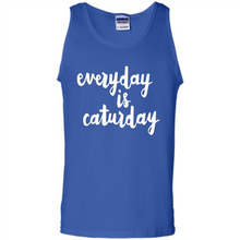 Load image into Gallery viewer, Cats T Shirt Hoodie Everyday Is Caturday Mother’s Day Gift ideas - Tank Top