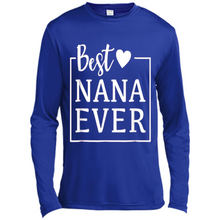 Load image into Gallery viewer, Best Nana Ever T Shirt Birthday Mothers Day For Grandma - Canvas Long Sleeve T-Shirt