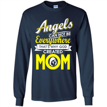Load image into Gallery viewer, Angel Mom Tee 2019 Happy Mothers Day - Long Sleeve T-Shirt