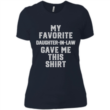 Load image into Gallery viewer, Father Mother in Law Funny Mother's Father's day - Ladies' Boyfriend T-Shirt