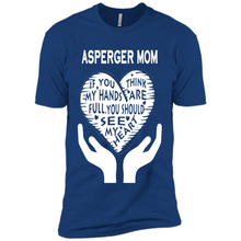 Load image into Gallery viewer, Asperger Mom Mother’s Day - Premium Short Sleeve T-Shirt
