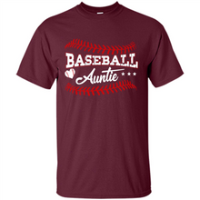 Load image into Gallery viewer, Baseball Auntie Softball Auntie Funny Gift For Mother’s Day - Shirt