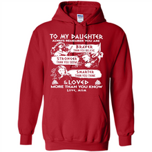 Load image into Gallery viewer, Always Remember Daughter Mom Viking - Hoodie
