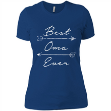 Load image into Gallery viewer, Best Oma Ever Shirt Tribal Arrows Mother’s Day - Ladies' Boyfriend T-Shirt
