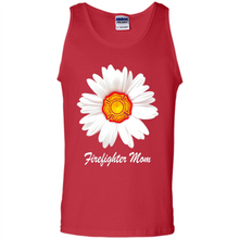 Load image into Gallery viewer, Daisy Firefighter Mom Funny Firefighter Gift Women Sweatshirt On Mother’s Day, Birthday - Tank Top
