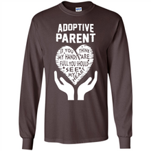 Load image into Gallery viewer, Adoptive Parent Mother’s Day - Long Sleeve T-Shirt