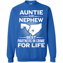 Load image into Gallery viewer, Auntie And Nephew – Best Partners In Crime For Life, Best mother’s day - Sweatshirt