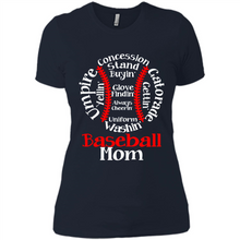 Load image into Gallery viewer, Baseball Mom Tee-Mother’s Day 2019 - Ladies' Boyfriend T-Shirt