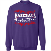 Load image into Gallery viewer, Baseball Auntie Softball Auntie Funny Gift For Mother’s Day - Sweatshirt