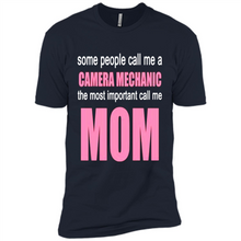 Load image into Gallery viewer, CAMERA MECHANIC The Most Important Call Me Mom Mother’s Day - Premium Short Sleeve T-Shirt