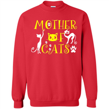Load image into Gallery viewer, Cats T Shirt Hoodie Mother of Cats Mother’s Day - Sweatshirt