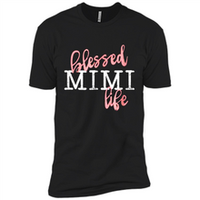 Load image into Gallery viewer, Blessed Mimi Life Shirt Gift for Grandma Mother’s Day - Premium Short Sleeve T-Shirt