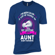 Load image into Gallery viewer, Aunt Is My Favorite Name Sweatshirt Mother’s Day Best Gift - Premium Short Sleeve T-Shirt