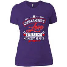 Load image into Gallery viewer, A Gram-Cracker’s Love Feels like nobody else’s Mother’ Day - Ladies&#39; Boyfriend T-Shirt