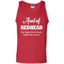 Load image into Gallery viewer, Aunt Of Redhead Definition Funny For Aunt On mother’s day - Tank Top