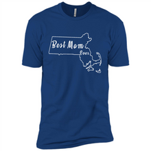 Load image into Gallery viewer, Best Mom Ever Shirt Massachusetts Mothers Day - Premium Short Sleeve T-Shirt