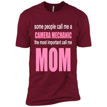 Load image into Gallery viewer, CAMERA MECHANIC The Most Important Call Me Mom Mother’s Day - Premium Short Sleeve T-Shirt