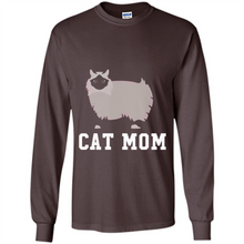 Load image into Gallery viewer, Birman Cat Mom – Mothers Day - Long Sleeve T-Shirt