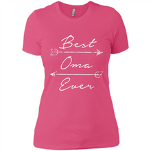 Load image into Gallery viewer, Best Oma Ever Shirt Tribal Arrows Mother’s Day - Ladies' Boyfriend T-Shirt