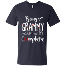 Load image into Gallery viewer, Being A Grandmy Makes My Life Complete – Memorable Mother’s Day Gift For Grandmother - Men's V-Neck