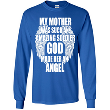 Load image into Gallery viewer, ANGEL MOM Mother’s Day - Long Sleeve T-Shirt