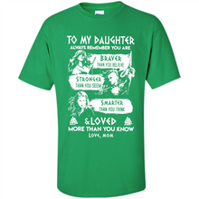 Load image into Gallery viewer, Always Remember Daughter Mom Viking - Shirt