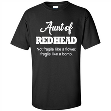 Load image into Gallery viewer, Aunt Of Redhead Definition Funny For Aunt On mother’s day - Shirt