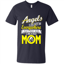 Load image into Gallery viewer, Angel Mom Tee 2019 Happy Mothers Day - Men's V-Neck